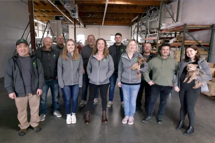 The Green Vault Systems team in the Washington shop